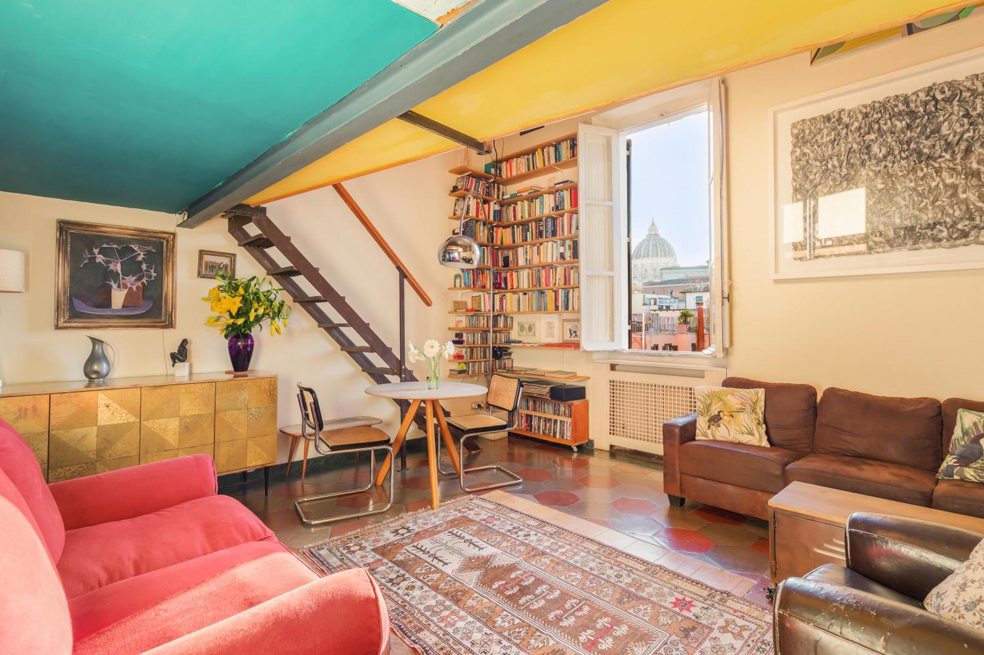 Penthouse In Exclusive Borgo Pio District Roma Exterior foto